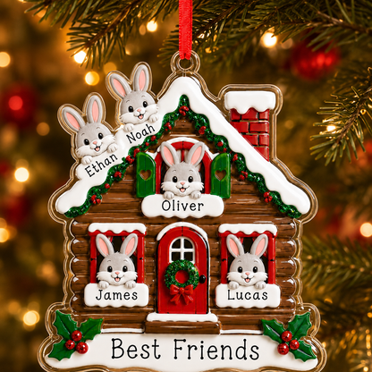 Christmas Animal House Rabbit