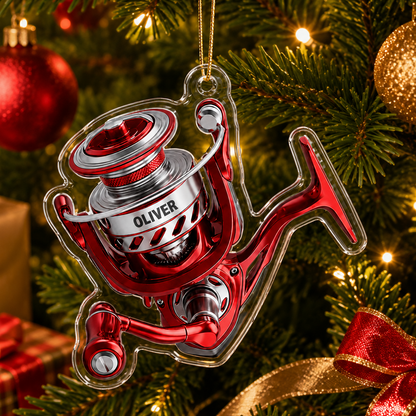Personalized Fishing Reel Acrylic
