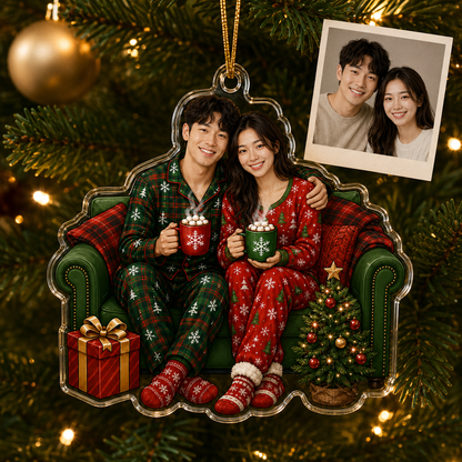 Custome Photo Couple In Sofa