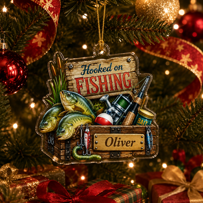 Personalized Fishing Mason Acrylic