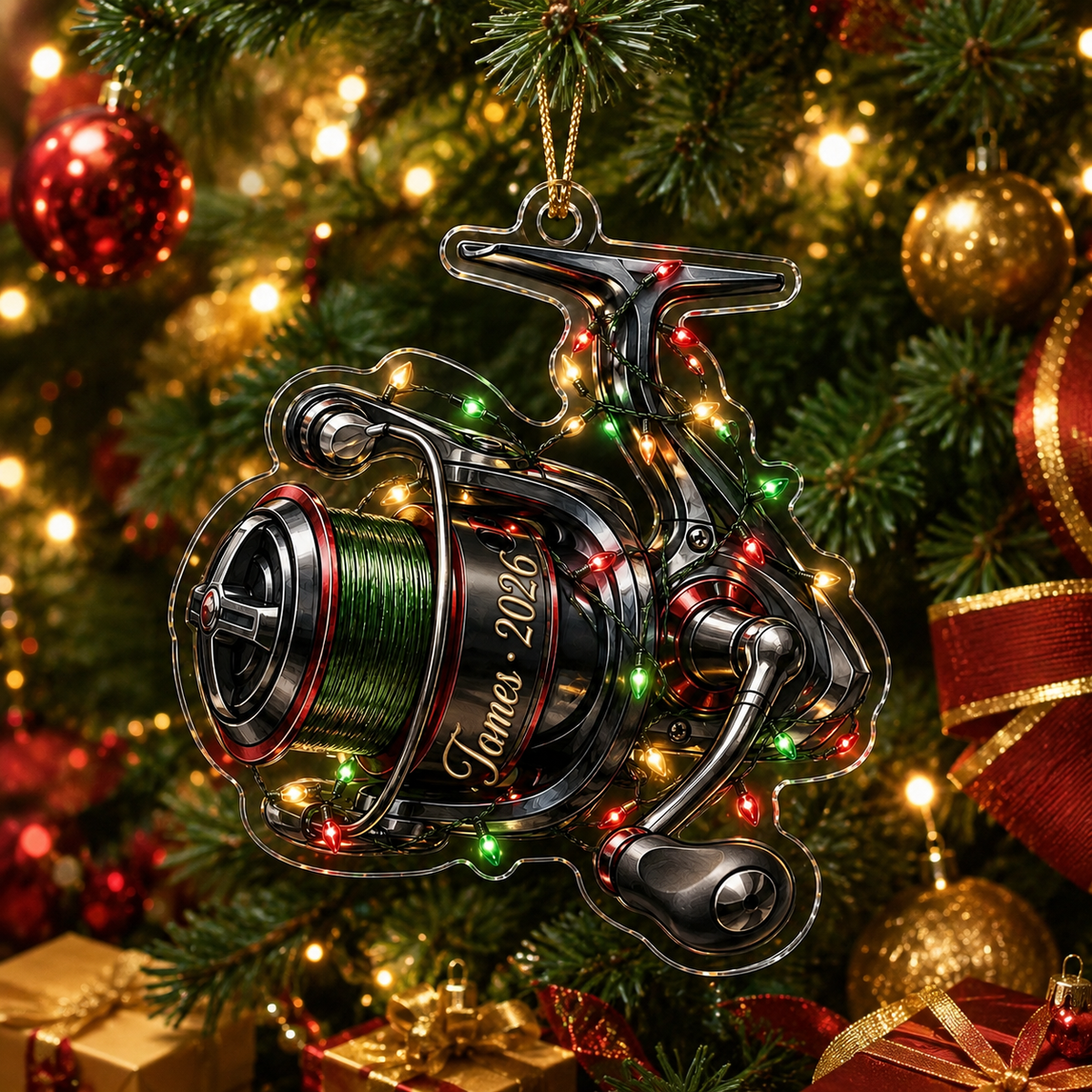 Personalized Fishing Spinning Reel Acrylic