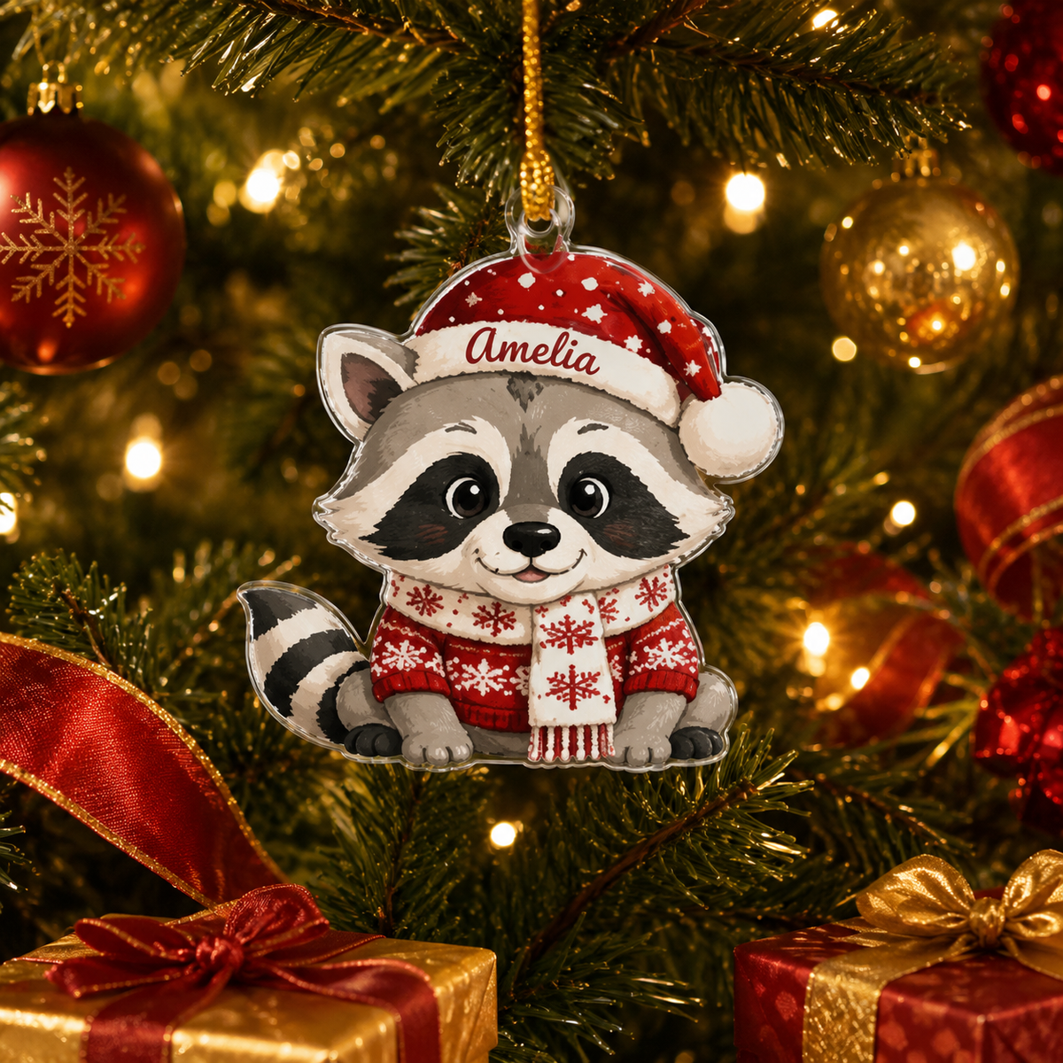 Animal Noel Raccoon