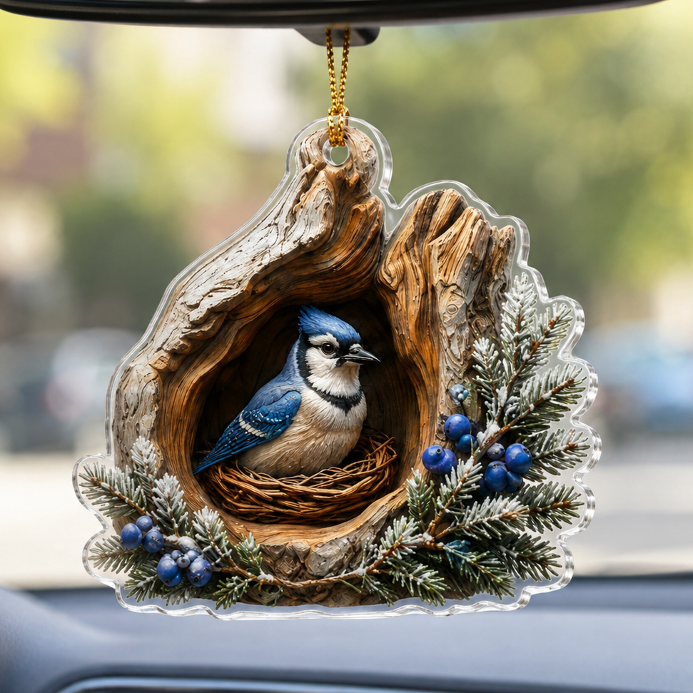 Flying Animals Blue Jay