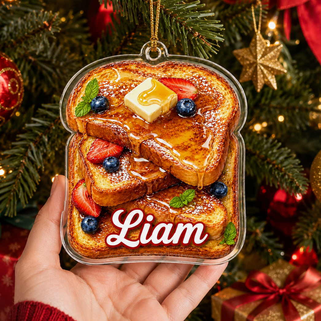 Breakfast Custom Name French Toast Acrylic