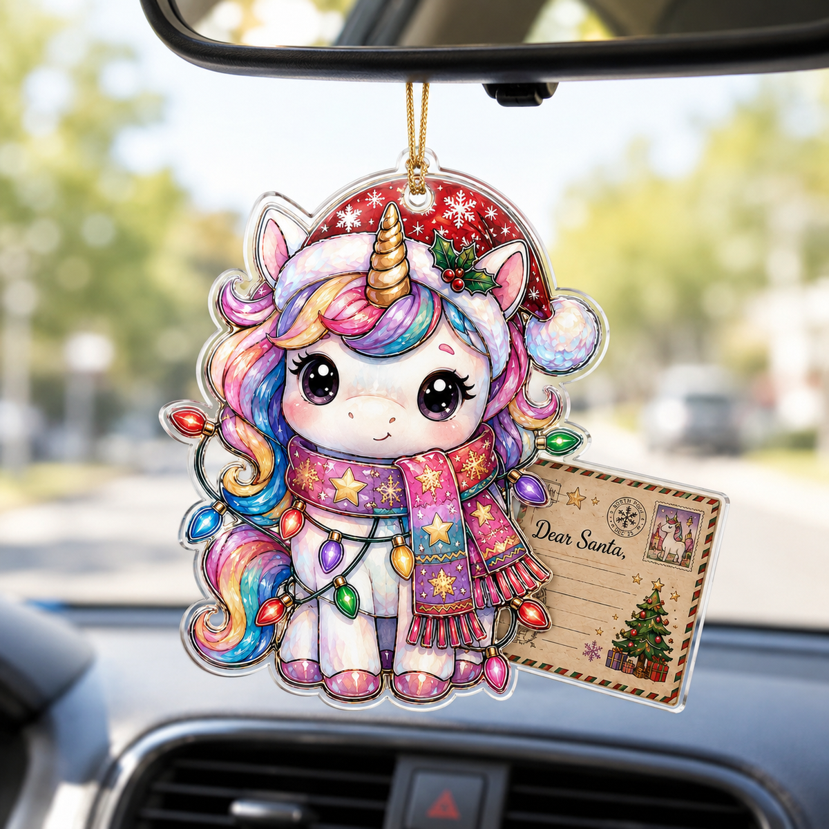 Animal With Christmas Led Unicorn