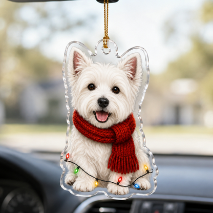 Dog Christmas Ledlight West Highland White Terrier