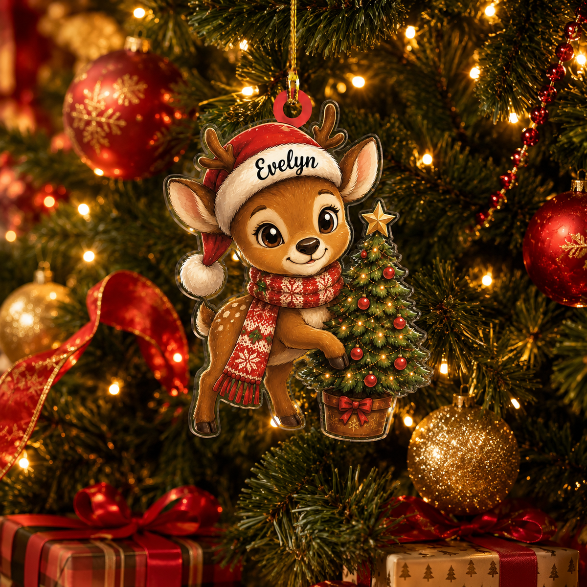 Animal Christmas Deer