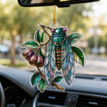 Bird With Flower Cicada