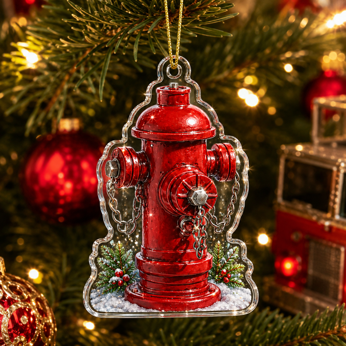 Red Fire Hydrant