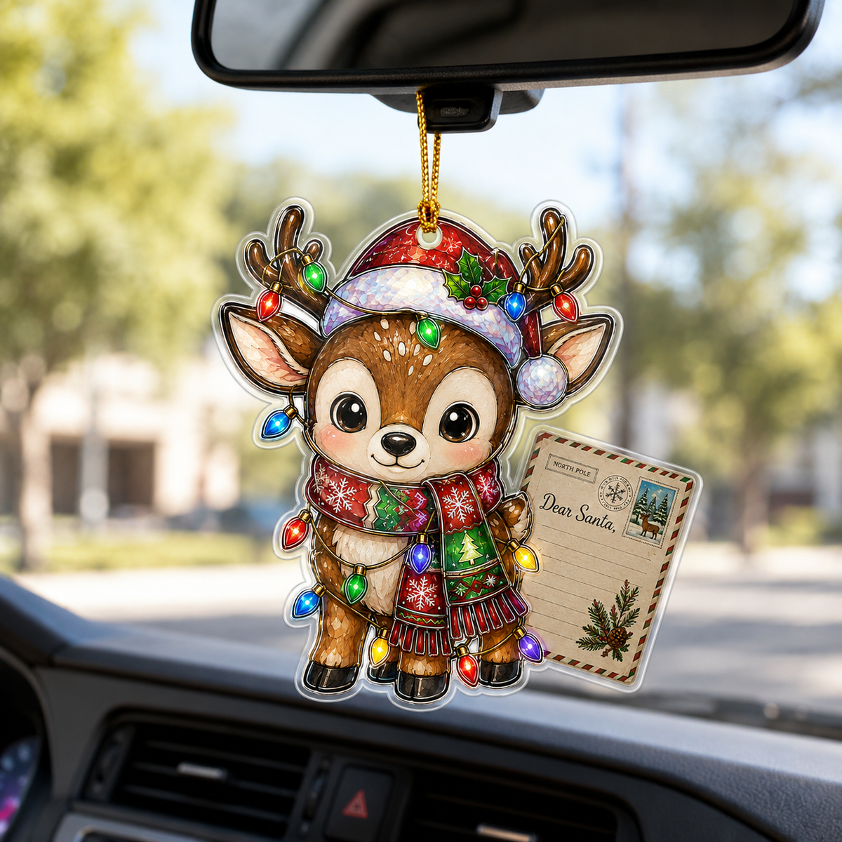 Animal With Christmas Led Deer