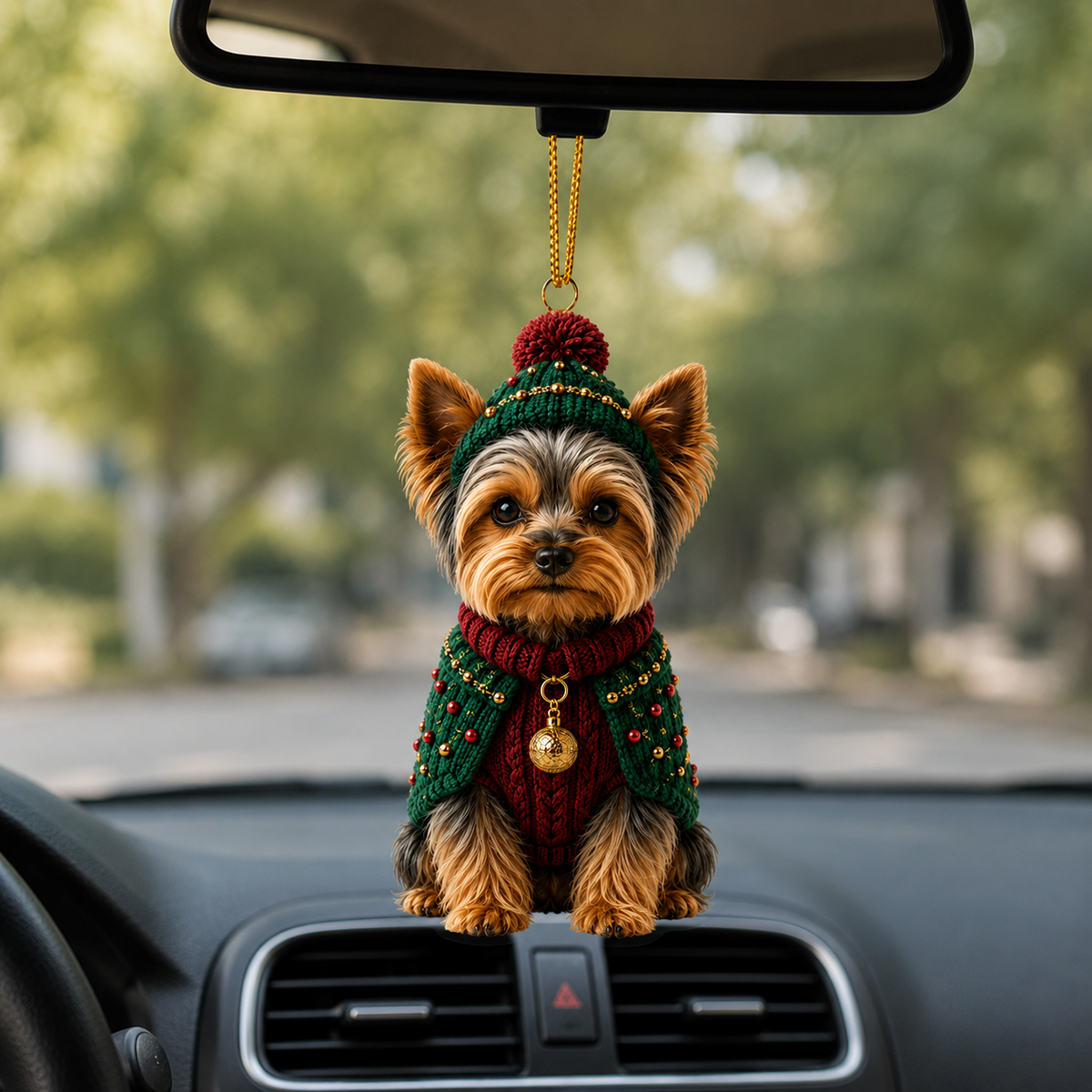 Dog Chrismast With Noel Sweater Terrier