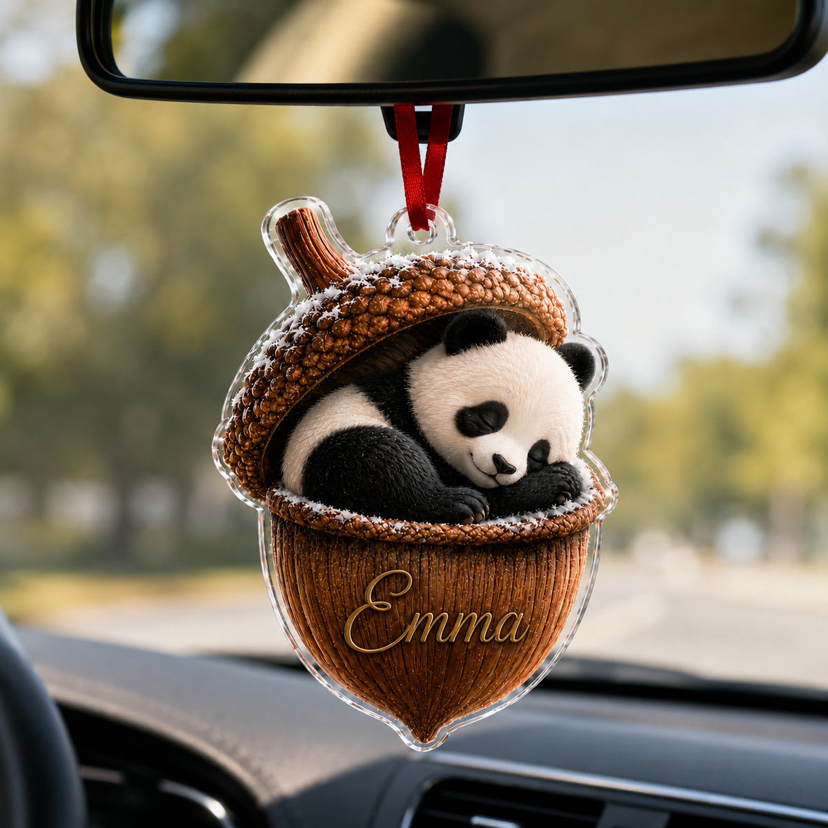 Animal Tree Decor Acrylic Panda