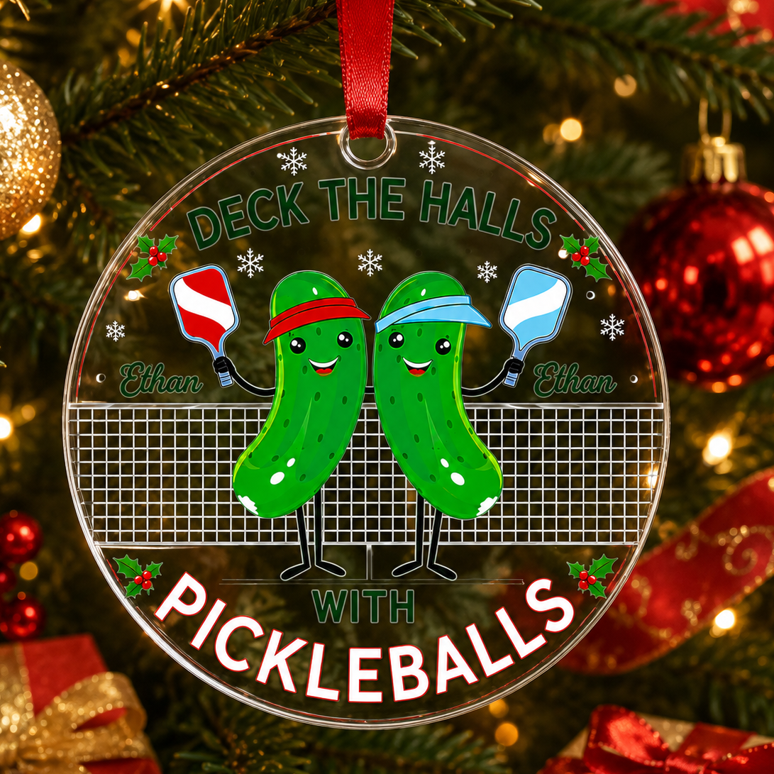 Custom Name Pickleball Acrylic Style 9
