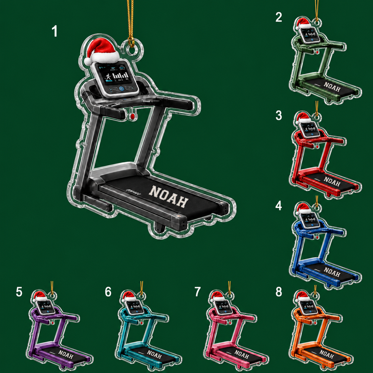 Custom Runner Acrylic - Treadmill