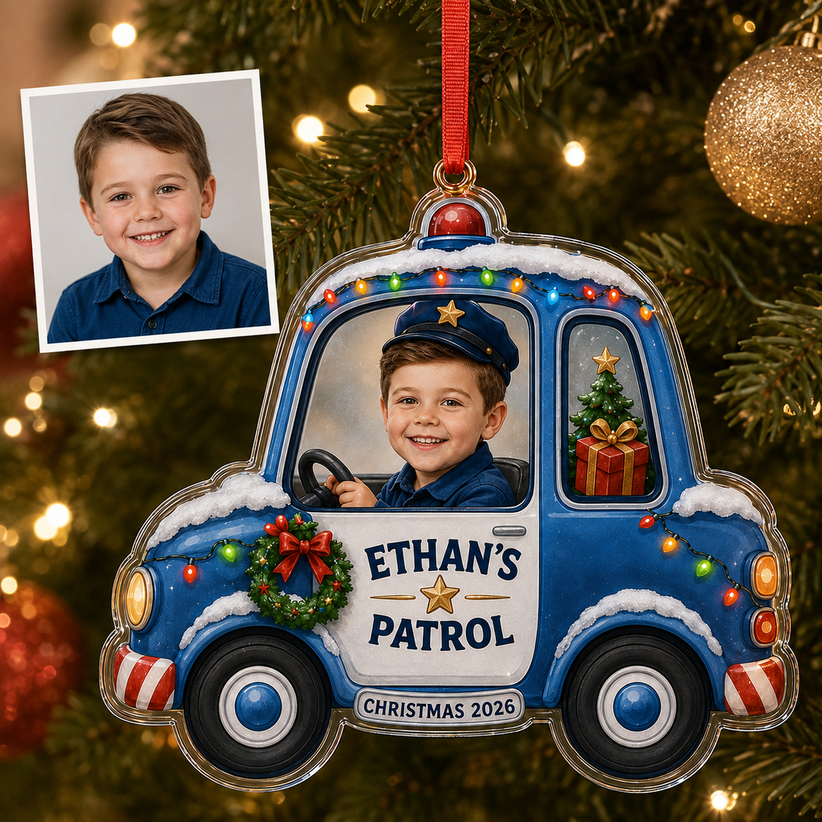 Photo Kids Patrol Car