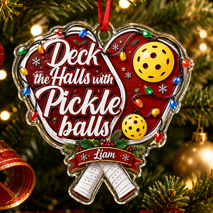 Custom Name Pickleball Acrylic Style 6