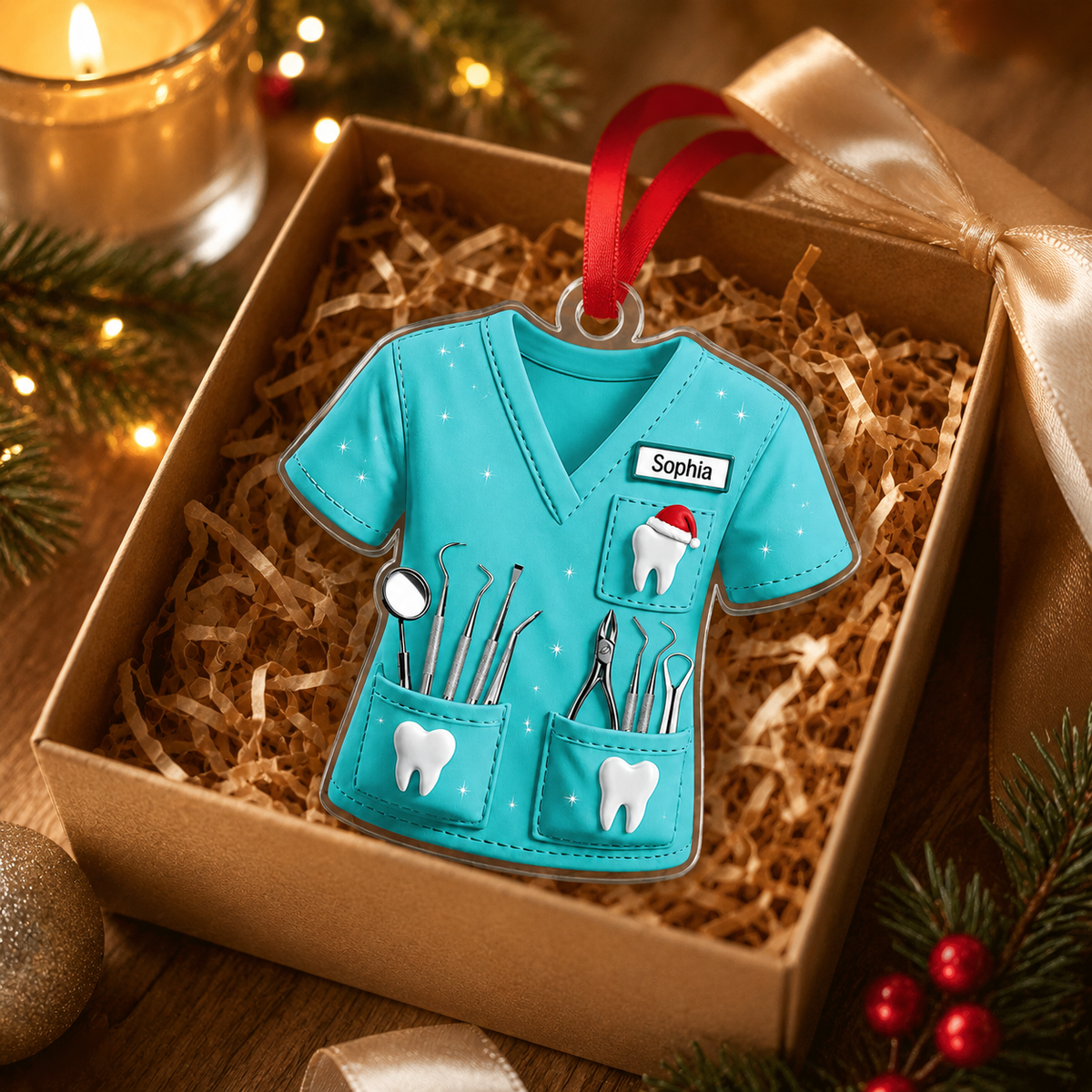 Dental Dental Scrubs Xmas
