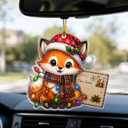 Animal With Christmas Led Fox