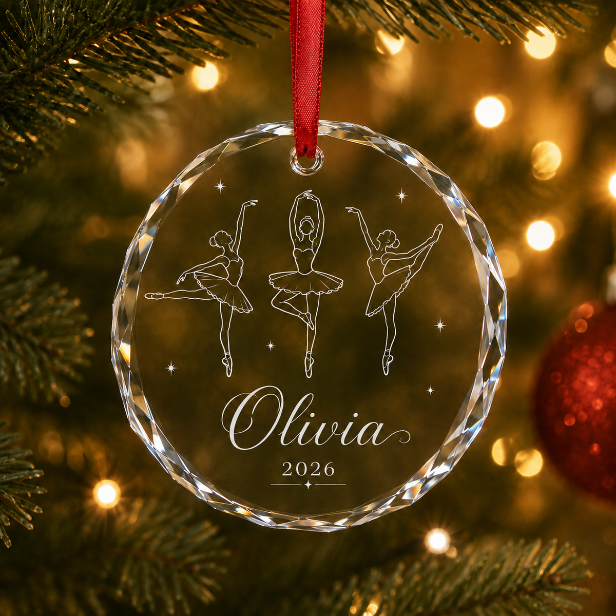 Personalized Dancing Glass Ballet