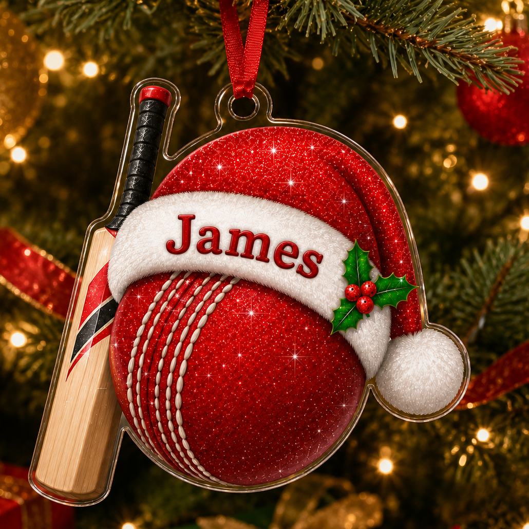 Sport Custome Name Acrylic Cricket
