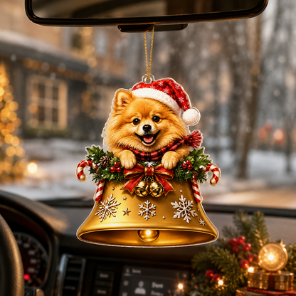 Dog Christmas Bell Pomeranian