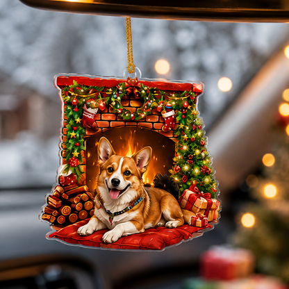 Dog Christmas Tree Corgi