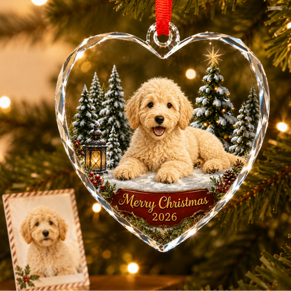 Custom Photo Dog Xmas Style 9