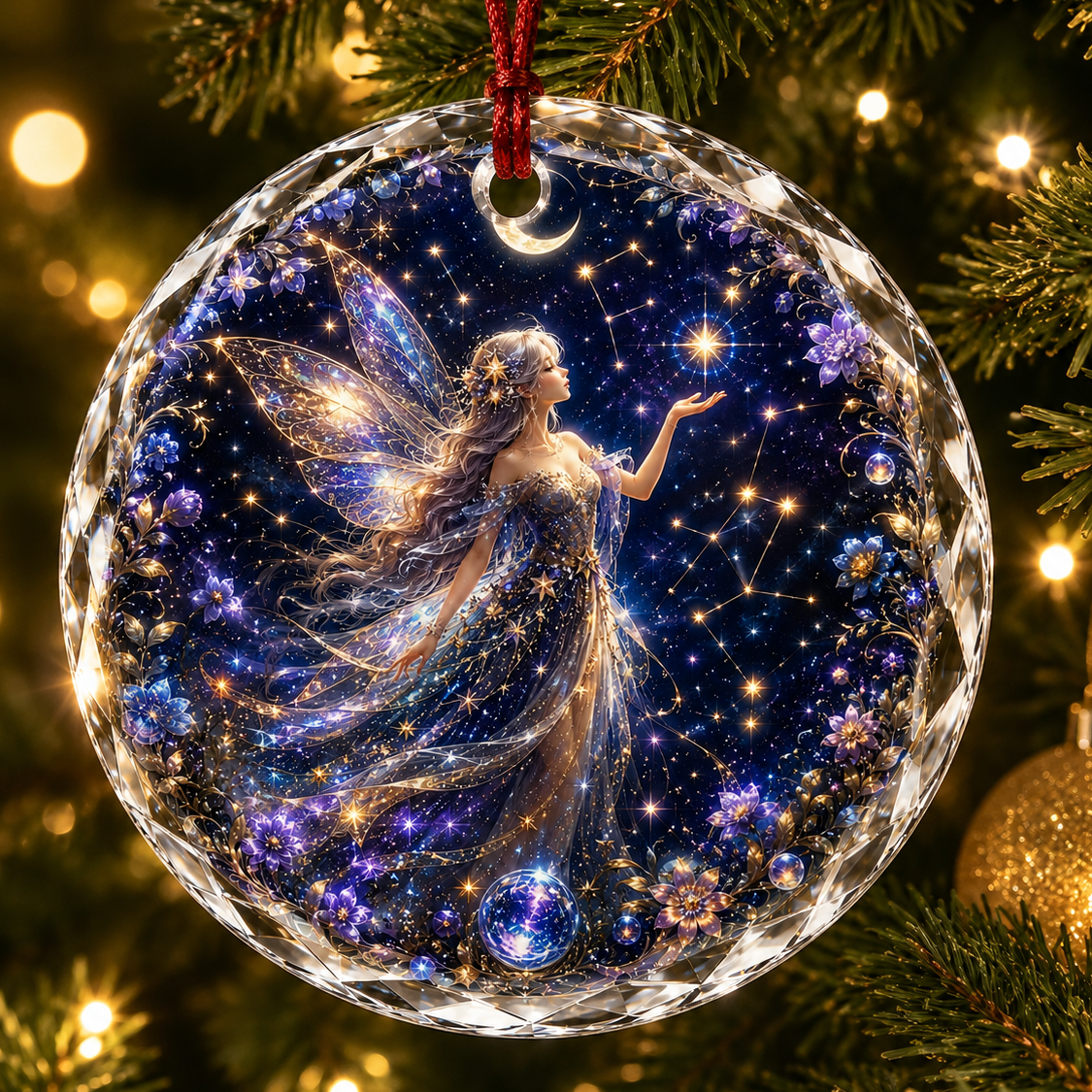 Fairy Glass Ornament Starlight Fairy