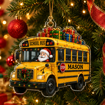 Santa Vehicle School Bus