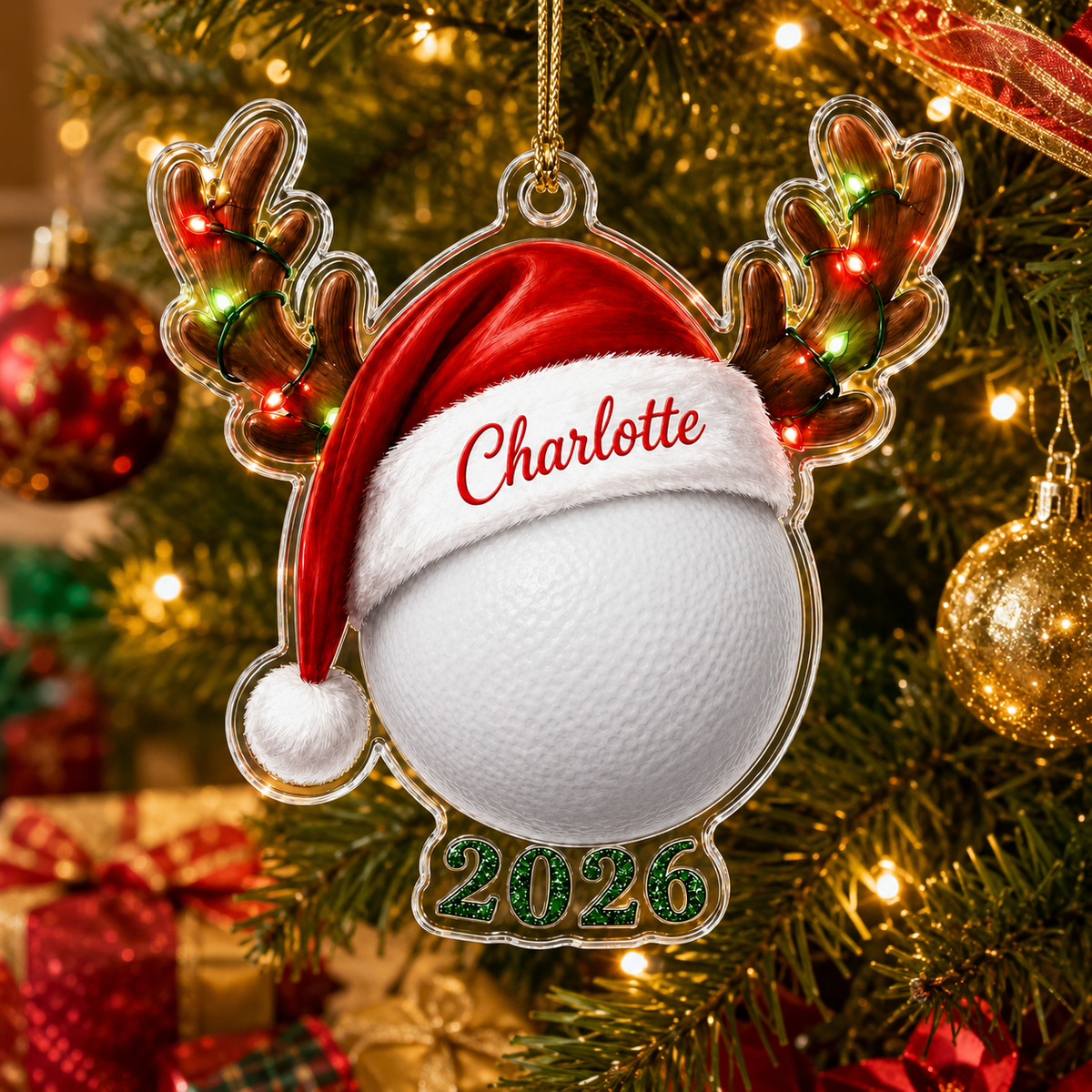 Christmas Sports 2026 Field Hockey Acrylic