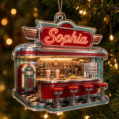 Food Lover Diner Ornament