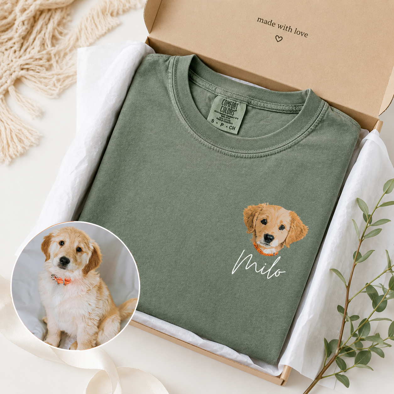 Custom Photo Dog Wash Shirt, Personalized Dog Lover T-Shirt | Dog Memorial Gift THUC99