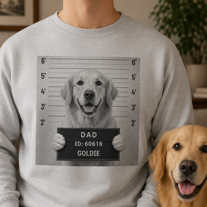 Custom Dog Photo Sweatshirt Personalized Pet Face Hoodie Anniversary Gift for Dog Owners THUC99