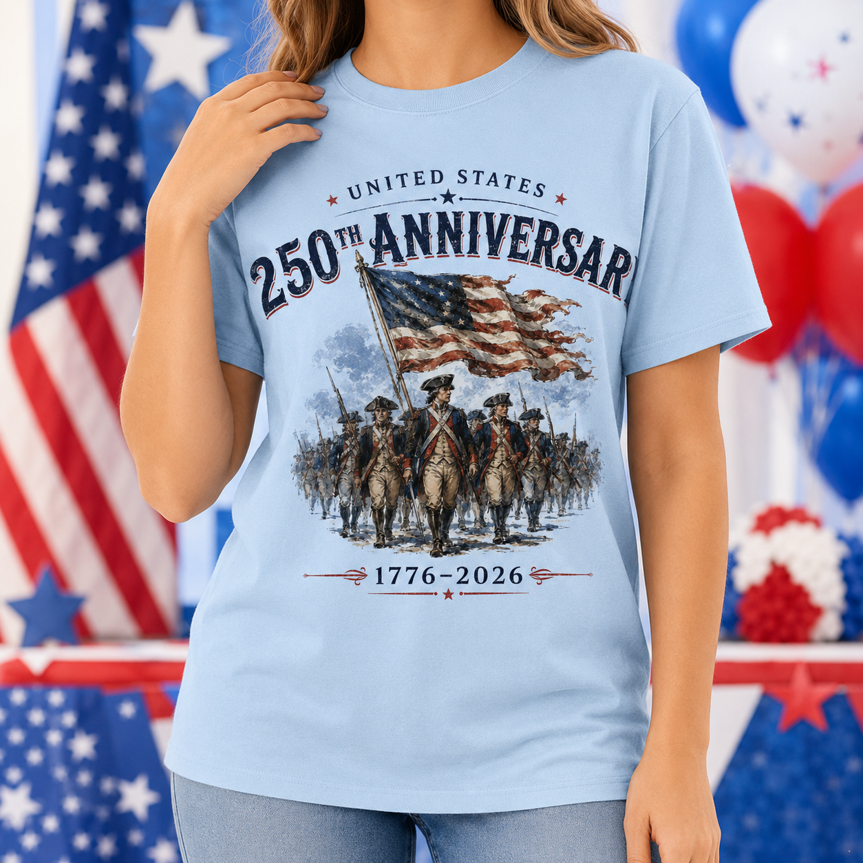 America 250 Anniversary Shirt, Freedom Legacy 1776–2026 T-Shirt THUC99
