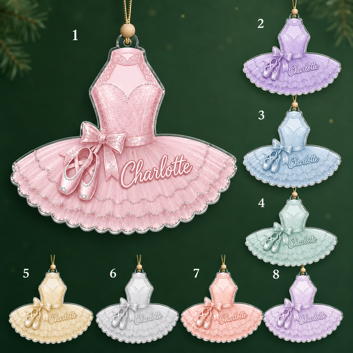 Ballet Custom Name Acrylic 15