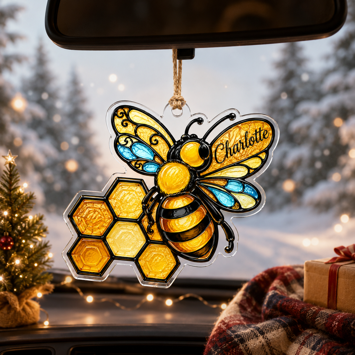 Bee Floral Style 2