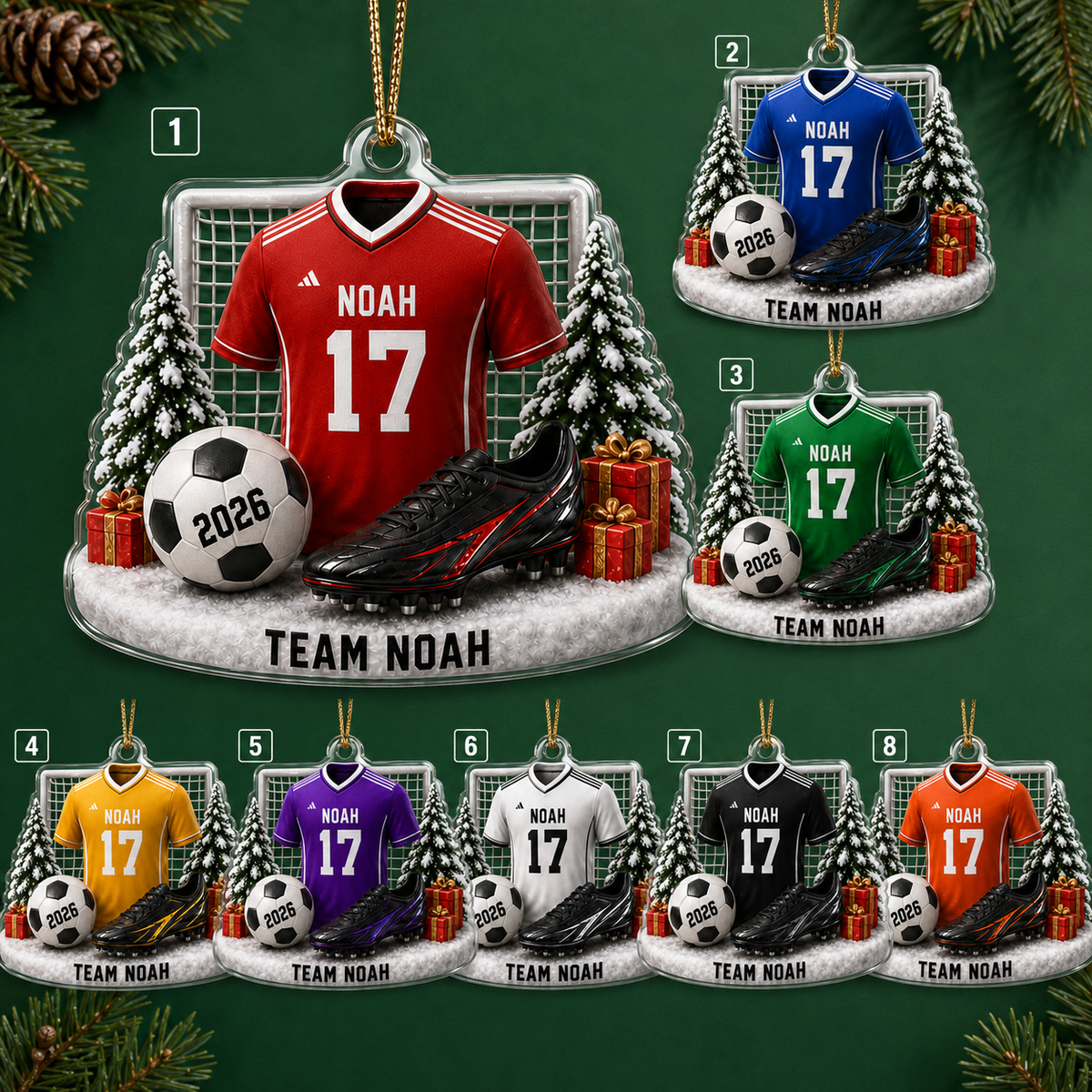 Soccer Acrylic Style 16
