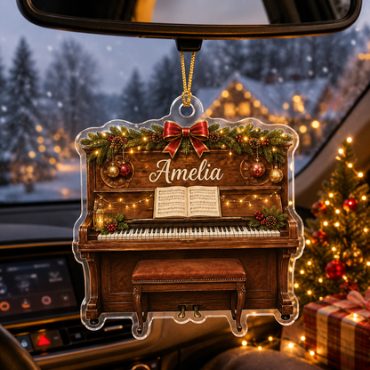 Piano Custome Name Acrylic Style 10