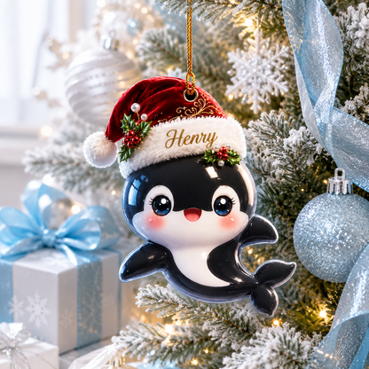 Animal With Santa Hat Orca