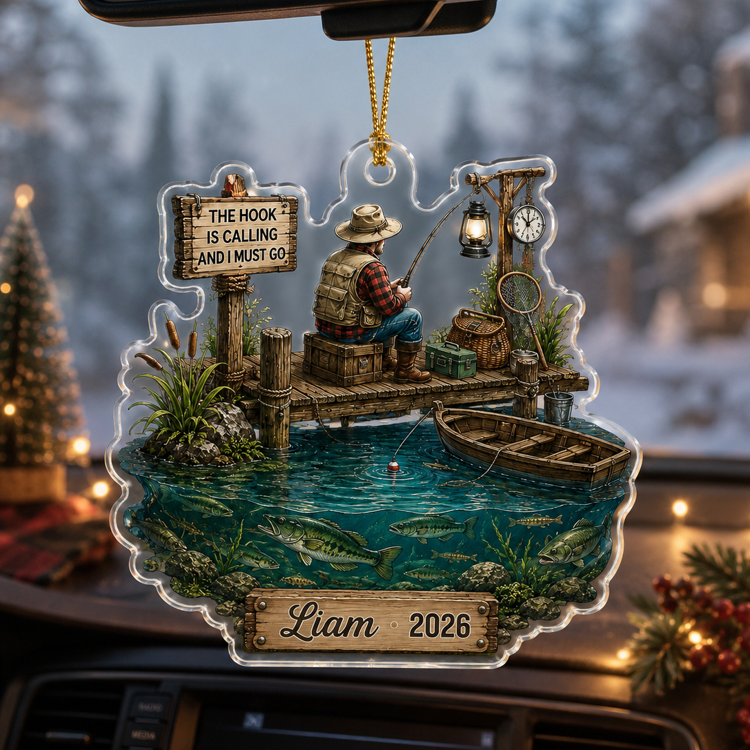 Personalized Fishing Fisherman Acrylic