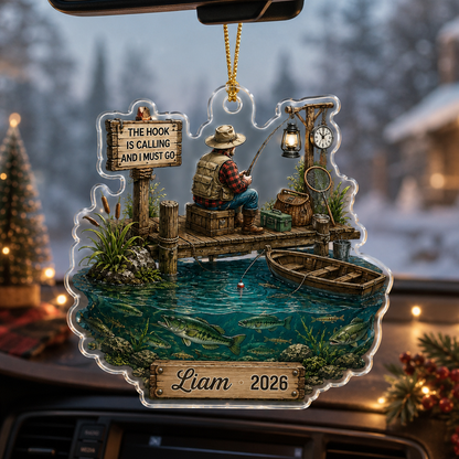 Personalized Fishing Fisherman Acrylic