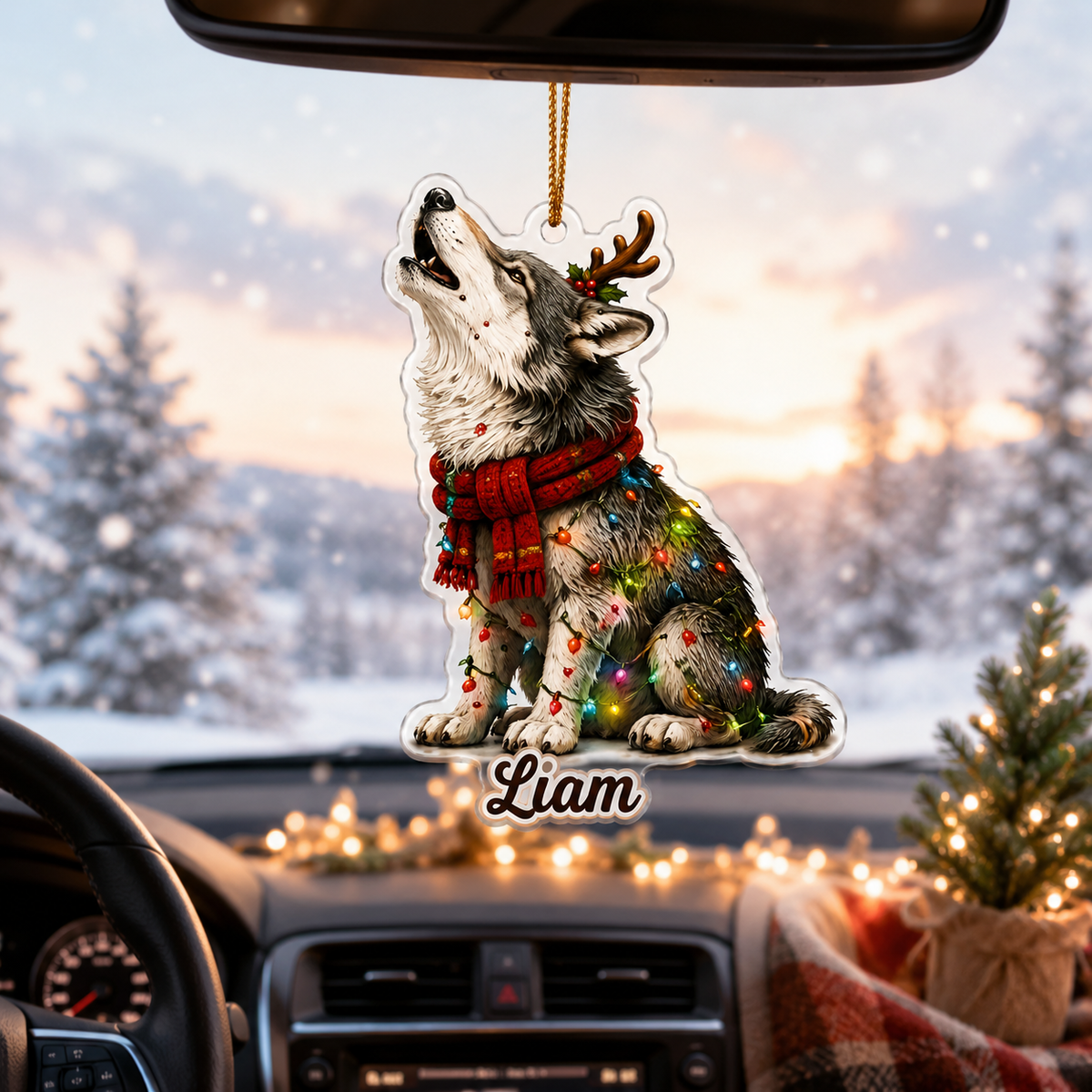 Christmas Animal Wolf