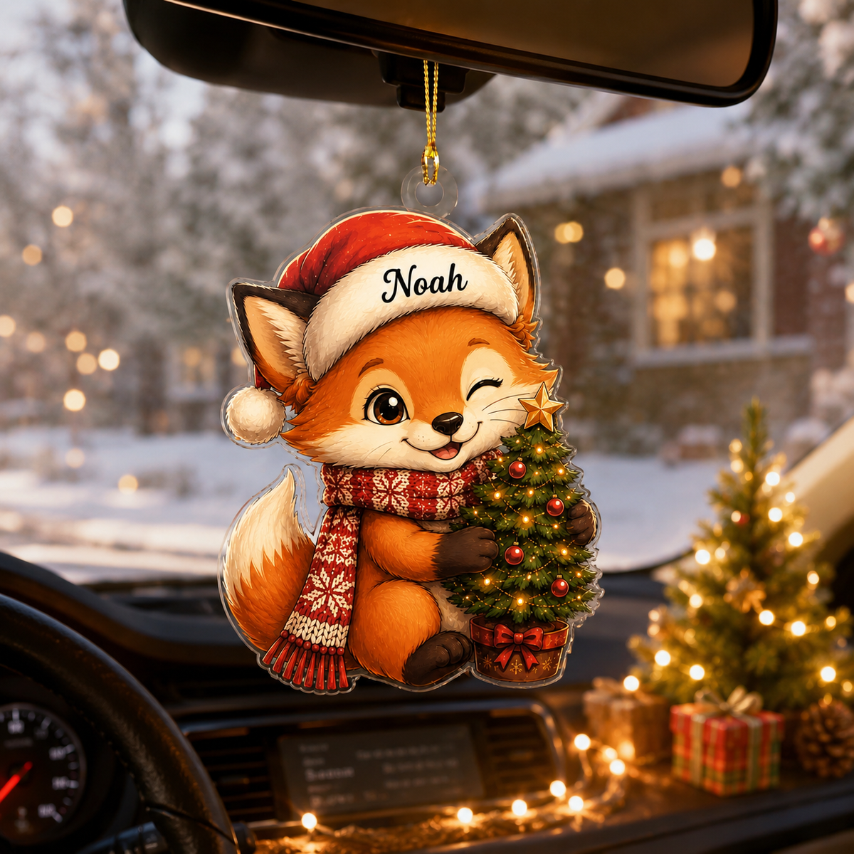 Animal Christmas Fox