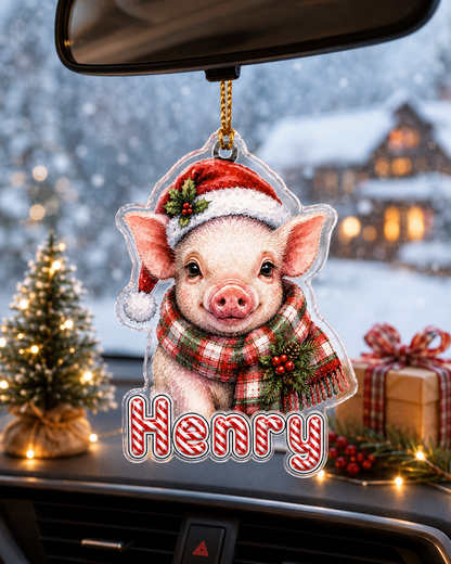 Christmas Farm Animal Piglet