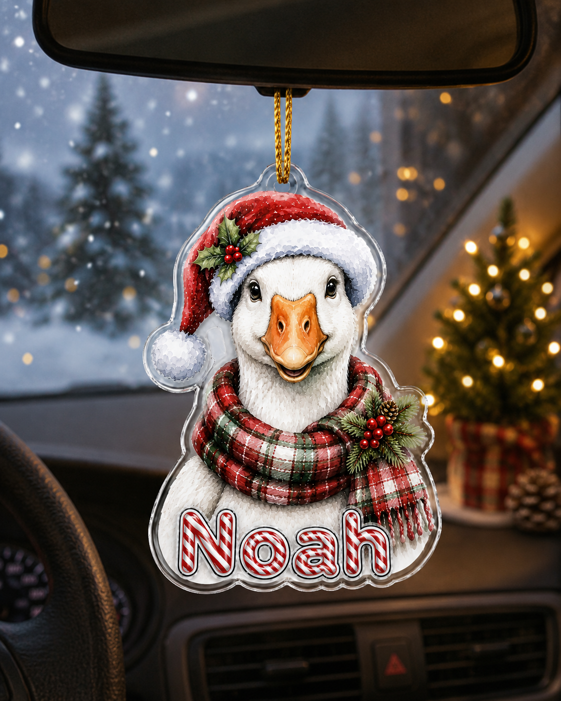 Christmas Farm Animal Goose