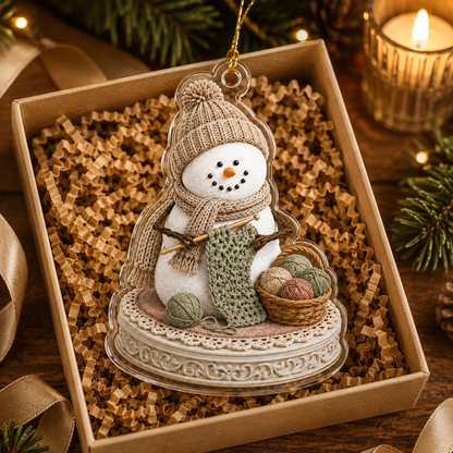 Snowman Hobbies Acrylic Crocheting