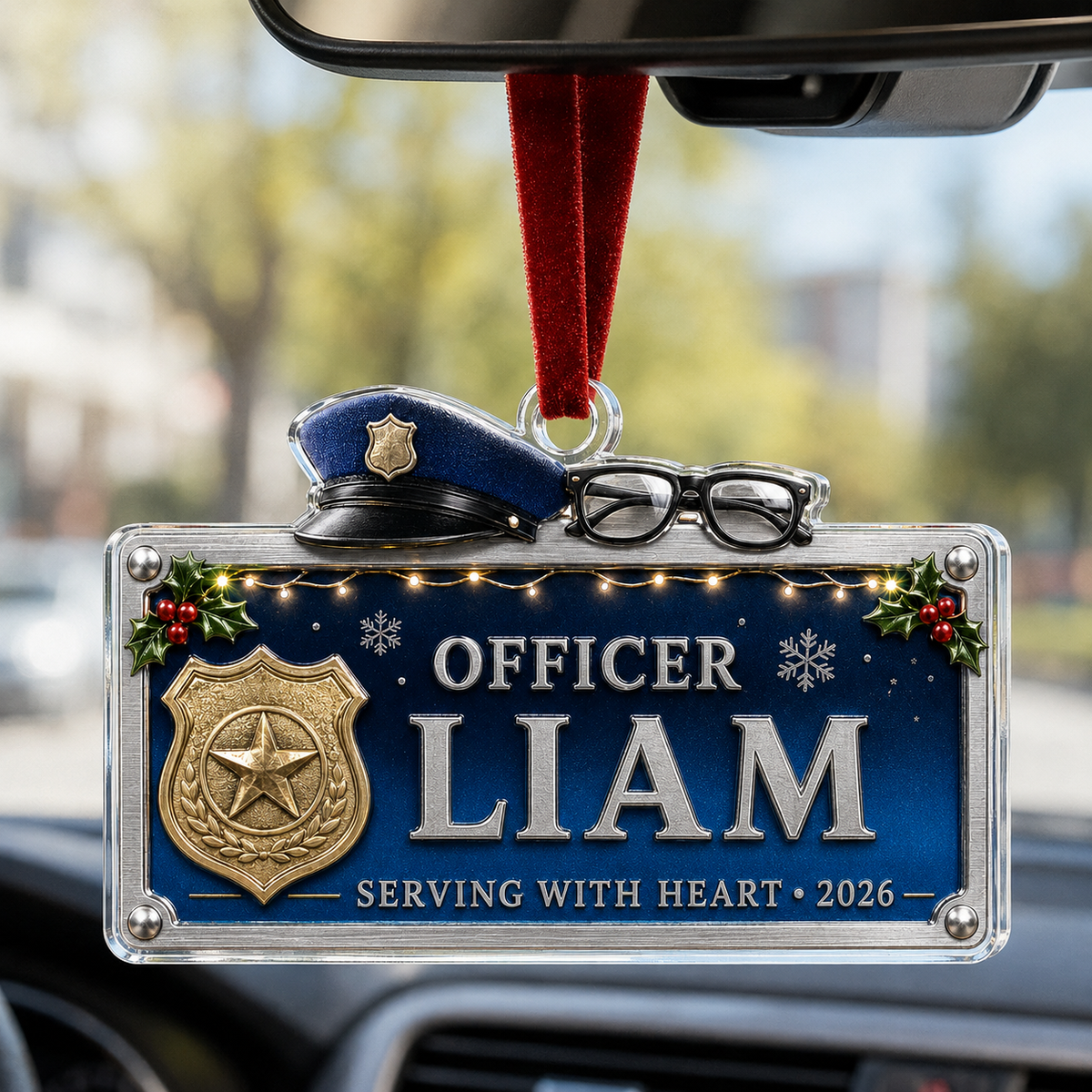 Officer Nameplate