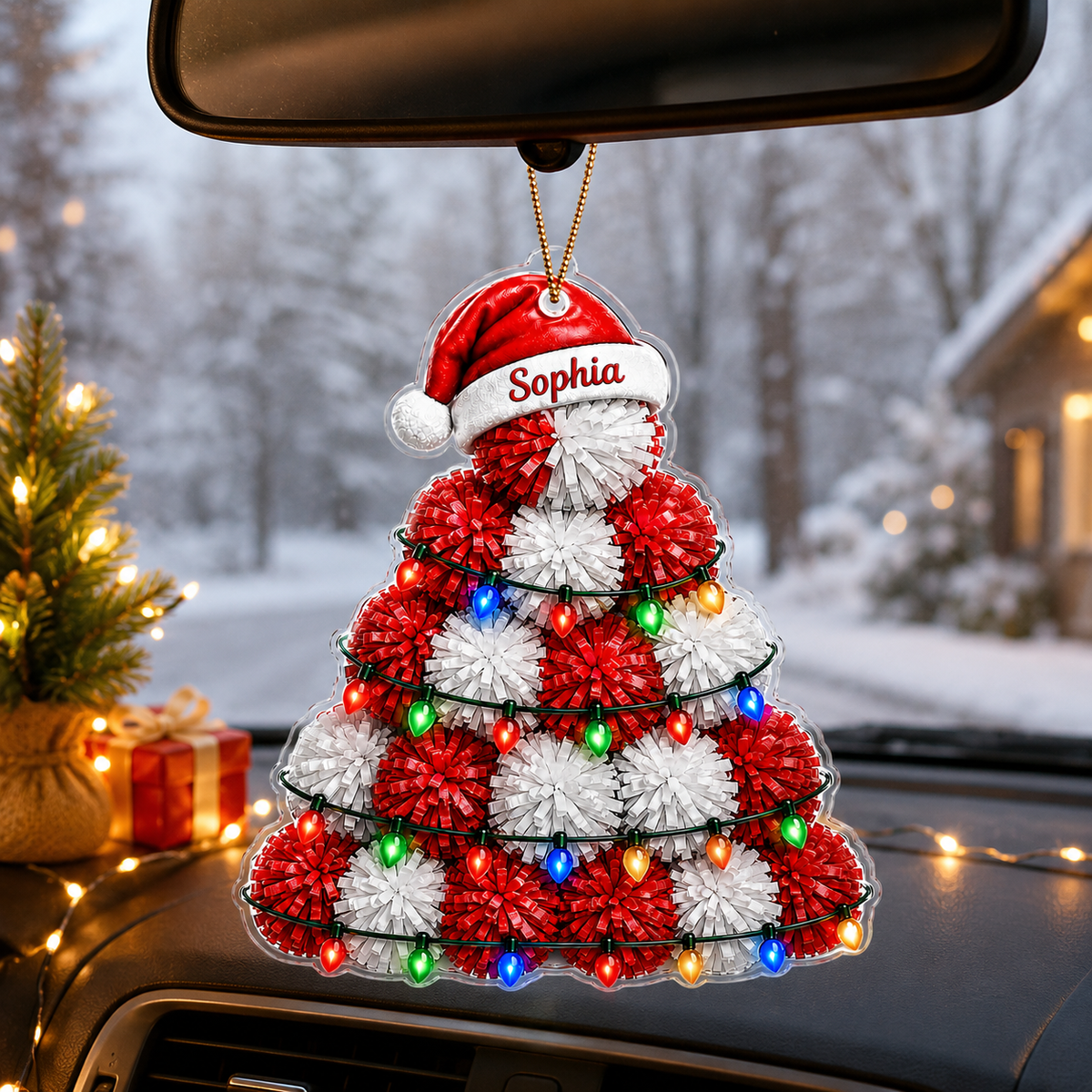 Sport Led Light Pom-Poms