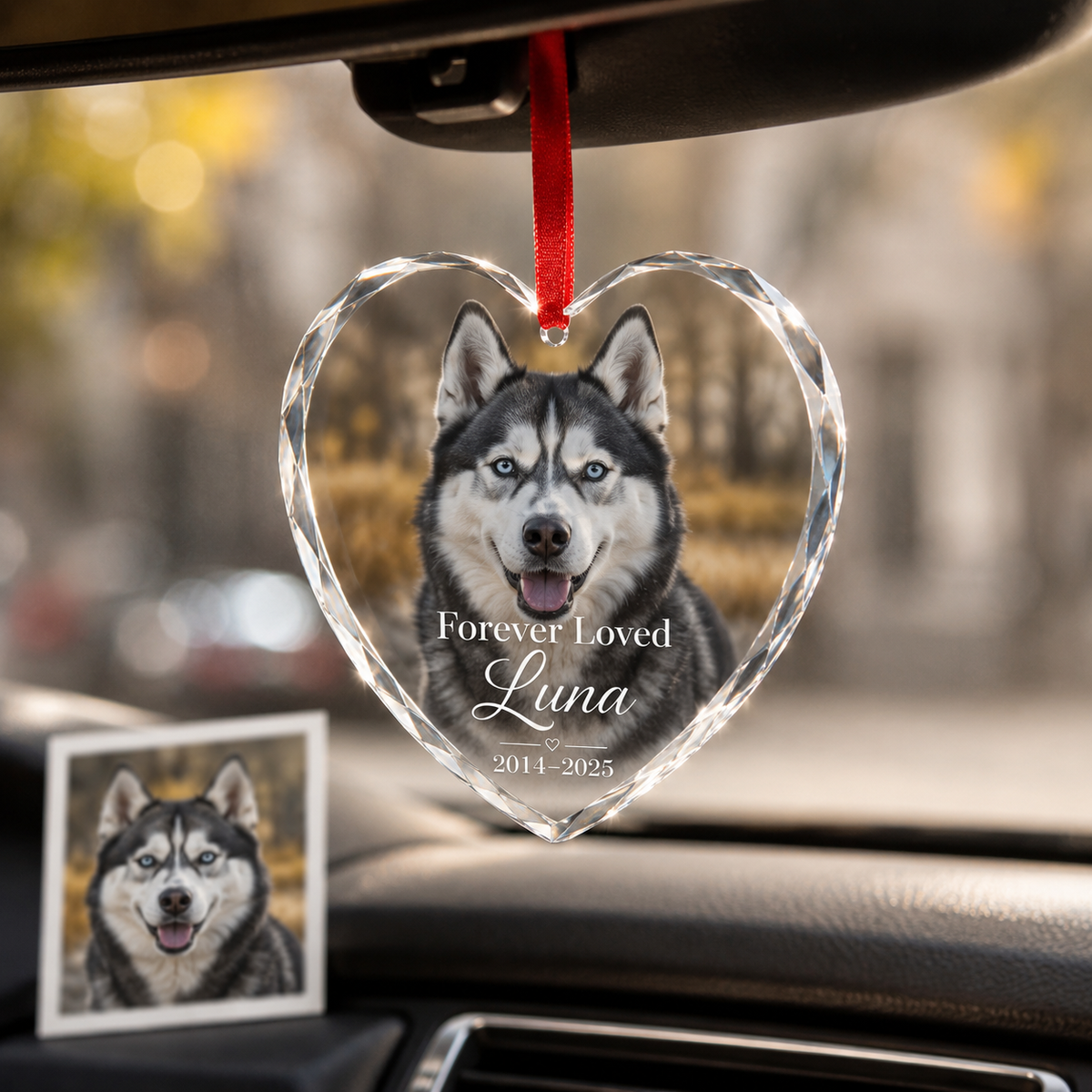 Custom Photo Dog Memorial Style 15