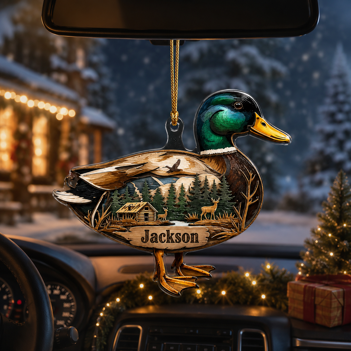Personalized Hunting Mallard Wilderness Acrylic